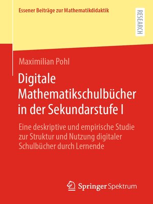 cover image of Digitale Mathematikschulbücher in der Sekundarstufe I